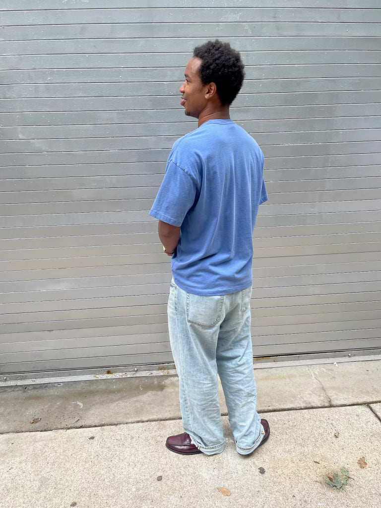 VINTAGE NAVY T-SHIRT