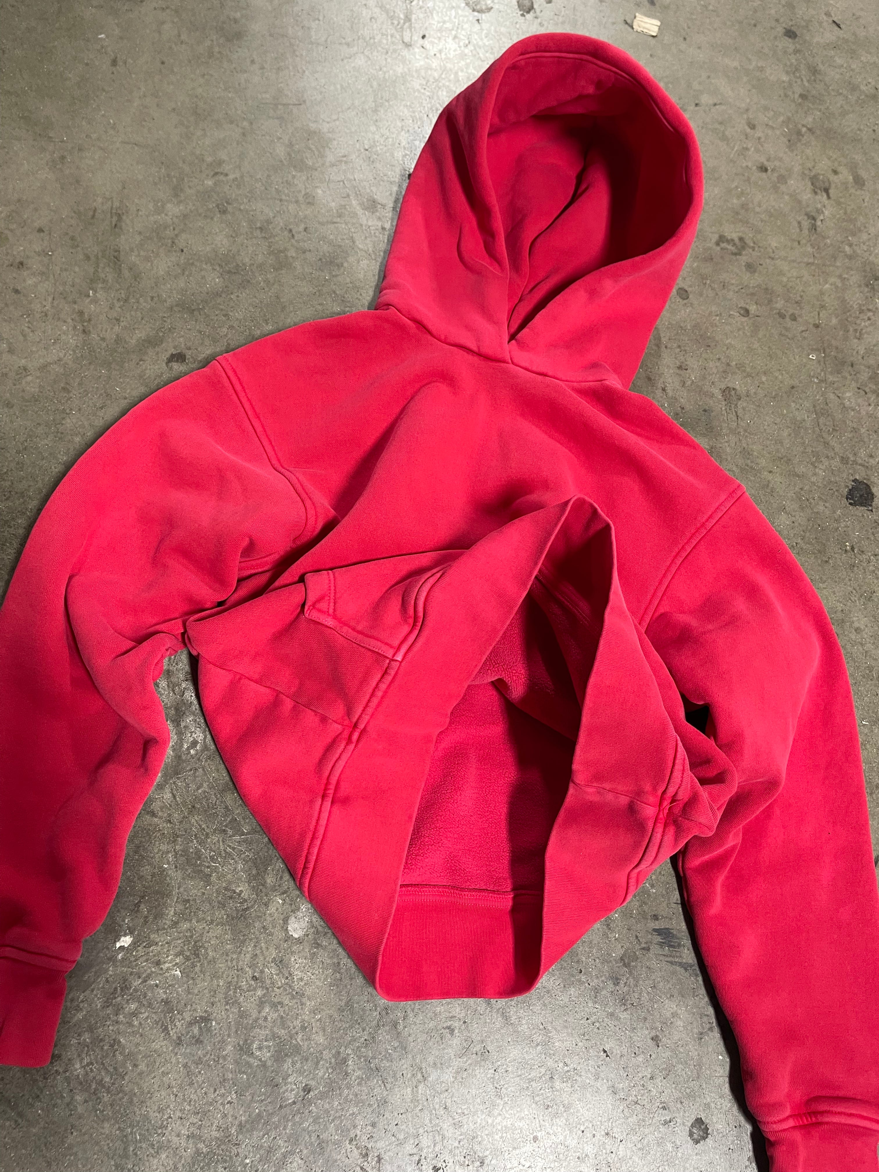 VINTAGE RED HOODIE