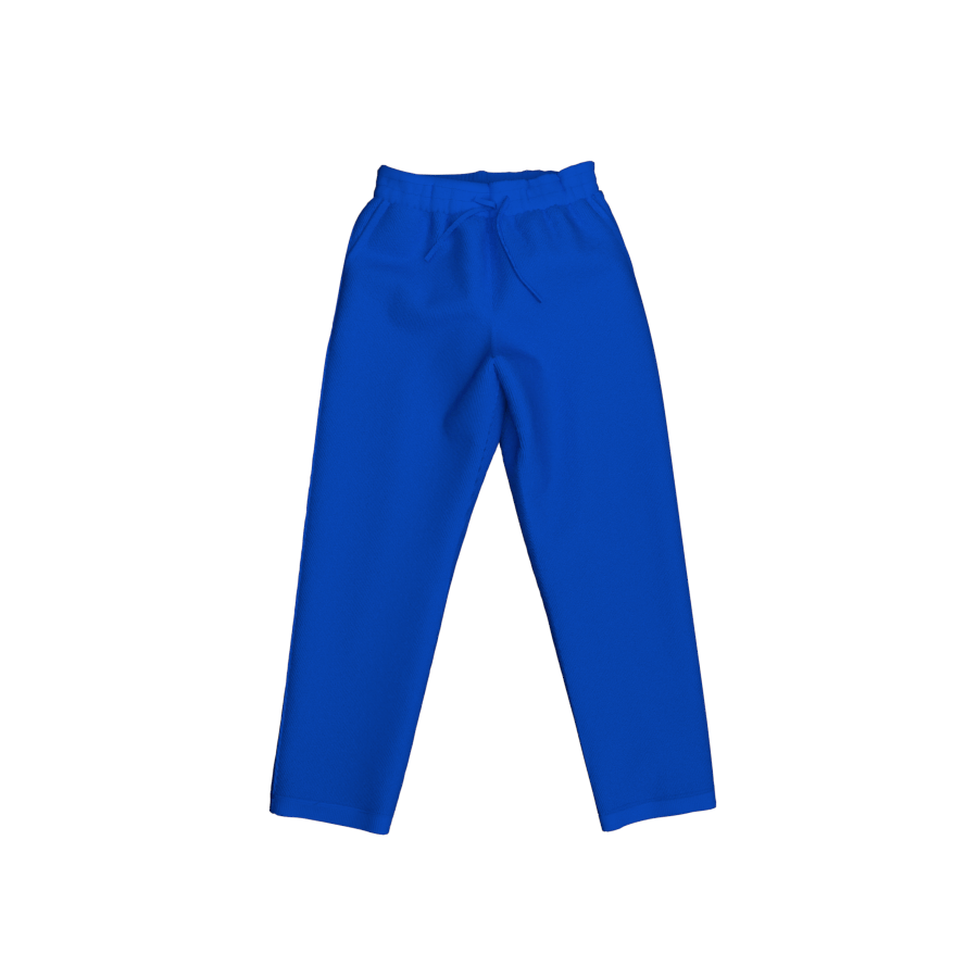 BLUE FLEECE SWEATPANT